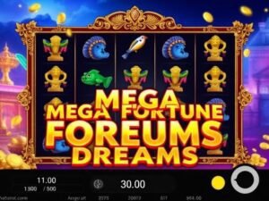 Mega Fortune Dreams progressive jackpot slot gameplay