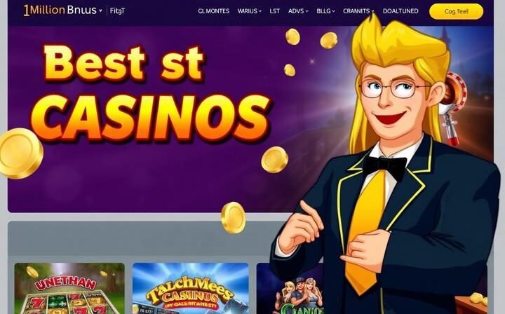 List of Best Online Casinos 1MillionBonus.net