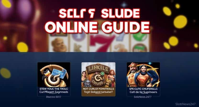 Step-by-step checklist for new players from the SlotNews247 Online Slots Guide for Beginners.