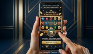Best new PA online casinos mobile app interface with premium slot games 2026