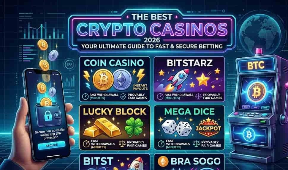 Best crypto casinos 2026 guide for players